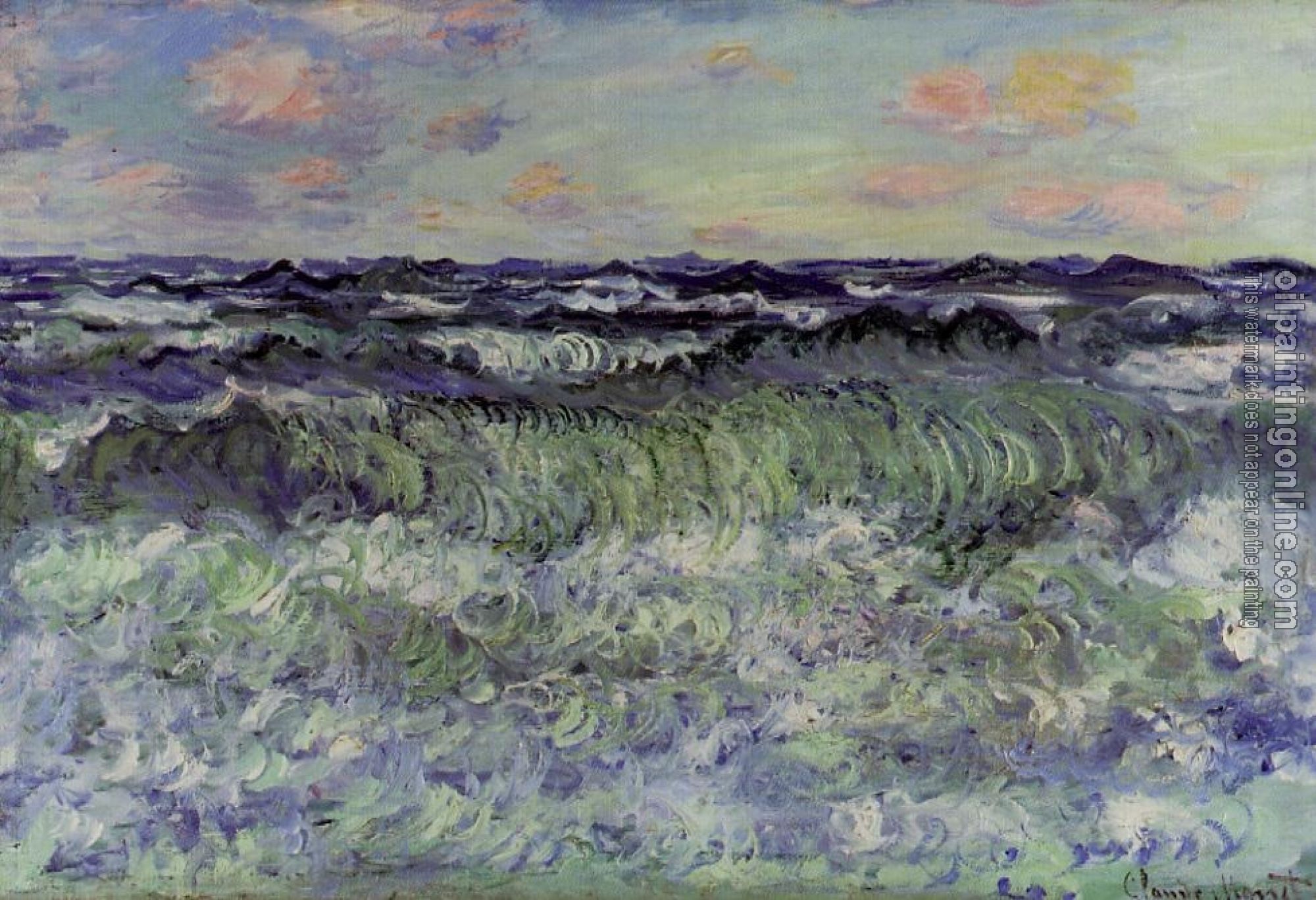 Monet, Claude Oscar - Sea Study